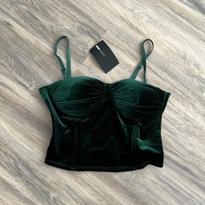 NWT Fashion Nova corset top